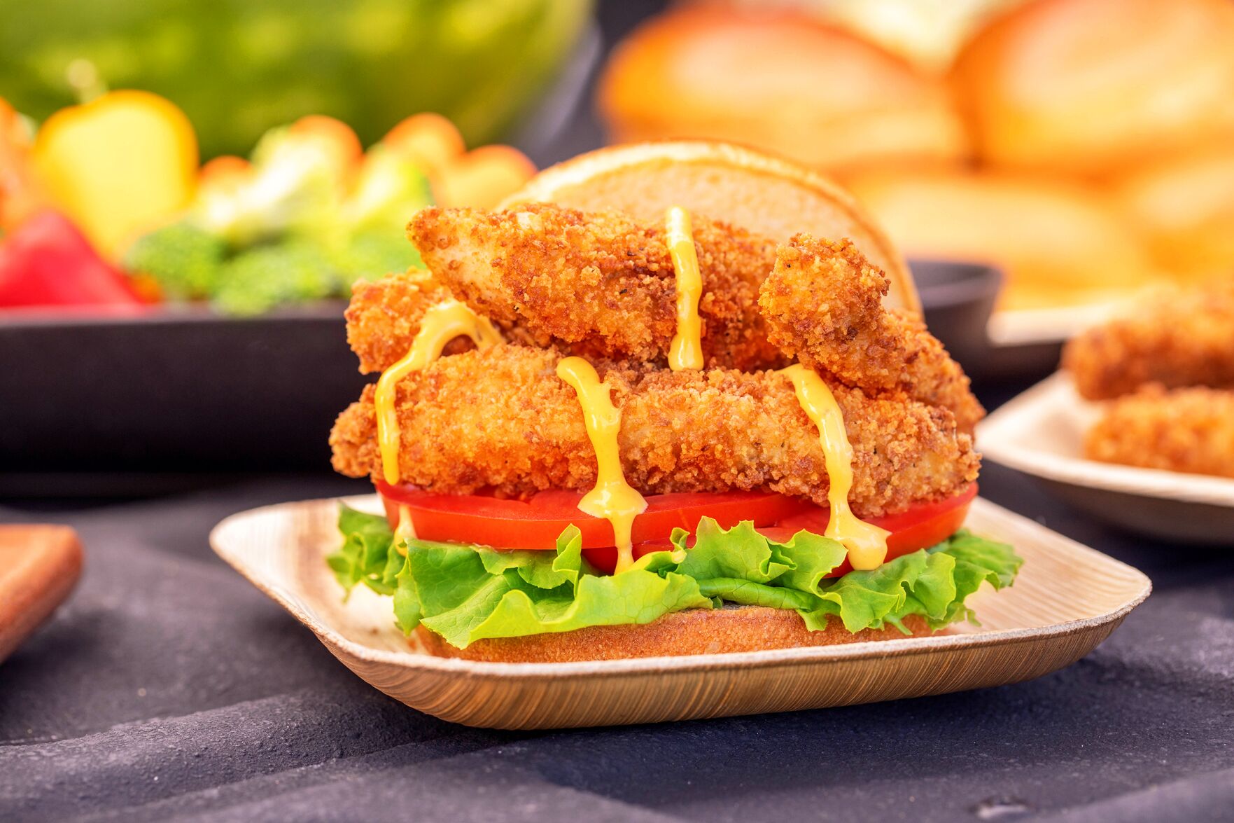 Up Close Sandwich